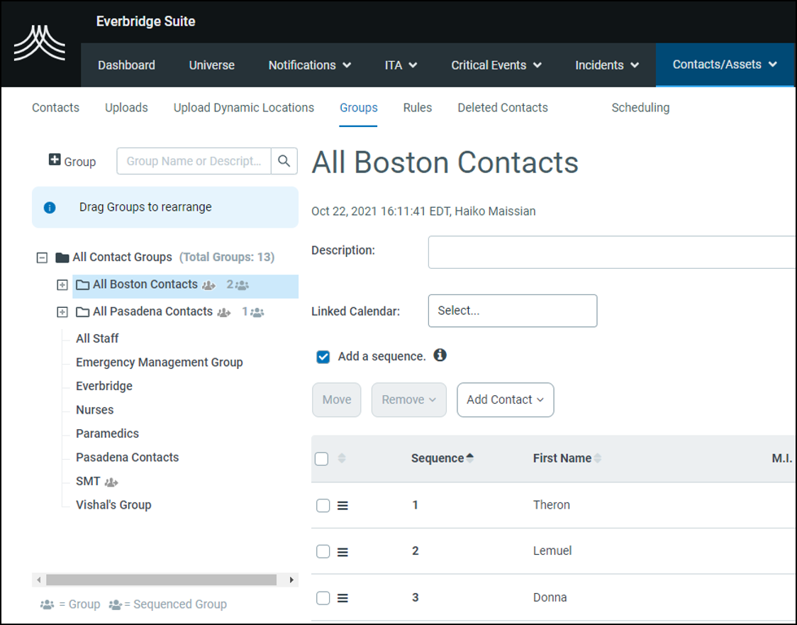 Display Group and Subgroup Count on Group Management Page