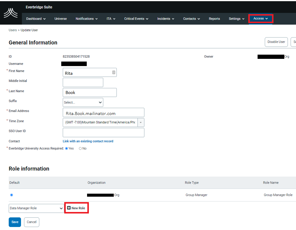 EBS How to Assign One or More Roles to Users in Everbridge Suite