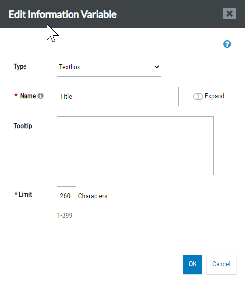 Title Information Variable