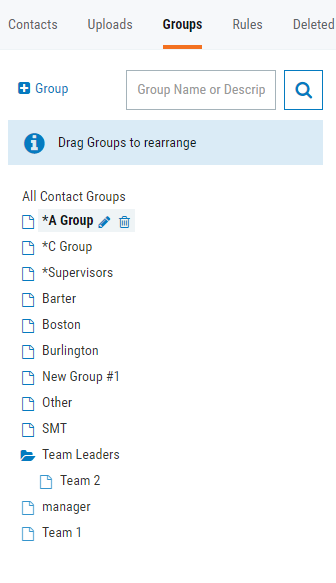 Rearranging Groups